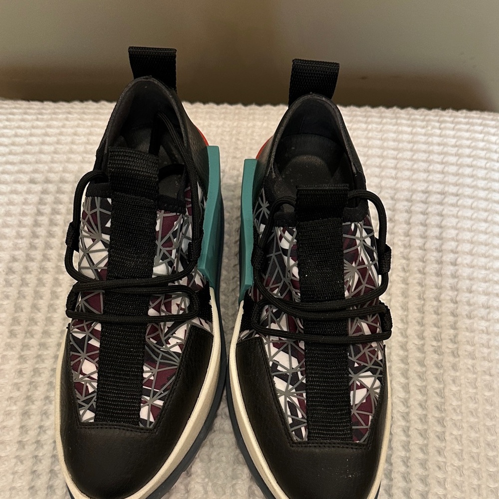 United Nude Stylish Black and Multicolor Women's Platform Shoes